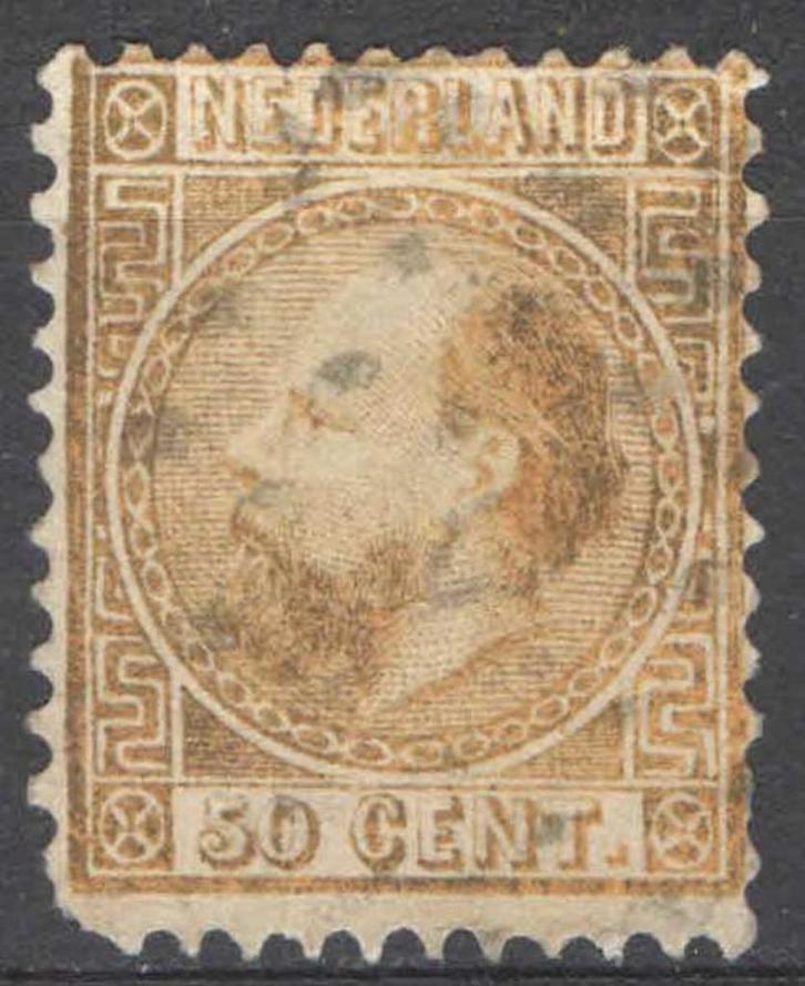 Nederland NVPH nr 12 gestempeld Koning Willem III 1867, Postzegels en Munten, Postzegels | Nederland, Gestempeld, T/m 1940, Verzenden