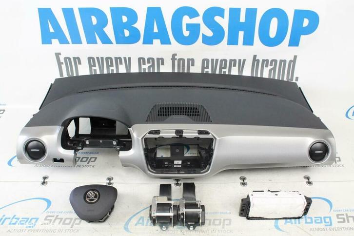 Airbag set Dashboard zwart/zilver Skoda Citigo 2012-heden, Auto-onderdelen, Dashboard en Schakelaars, Gebruikt, Ophalen of Verzenden