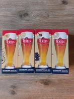 4 Texels Bierglazen - Limited Edition 25 Jaar, Ophalen of Verzenden, Nieuw, Overige materialen, Los bestek
