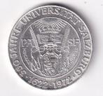 Oostenrijk 50 Shilling 1972 met randtikje, Verzenden, Oostenrijk, Losse munt, Zilver
