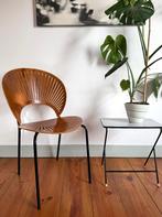 Prachtige Deense Nanna Ditzel Trinidad vintage design stoel, Ophalen, Gebruikt, Bruin, Deens design, vintage