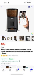 Zedar automatische voerbak, Dieren en Toebehoren, Kattenvoerbakken en Drinkbakken, Ophalen of Verzenden, Zo goed als nieuw