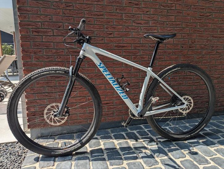Specialized Epic Hardtail Comp 2020 - Maat M - Full Carbon, Fietsen en Brommers, Fietsen | Mountainbikes en ATB, Gebruikt, Heren