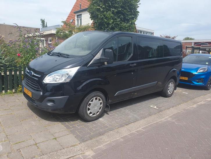 Ford Transit Custom 290 2.2 TDCI L2H1 Trend DC Dubbelcabine,, Auto's, Bestelauto's, Bedrijf, Te koop, ABS, Airconditioning, Bluetooth