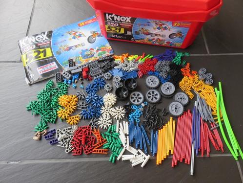 Knex 521 delige constructie met 35 bouwideeen, 7-12 jaar., Kinderen en Baby's, Speelgoed | Bouwstenen, Gebruikt, K'nex, Ophalen of Verzenden