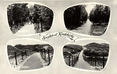 Groeten uit Koudekerke - 4 afb - 1977 gelopen, Verzamelen, Ansichtkaarten | Nederland, Gelopen, Overijssel, 1960 tot 1980, Ophalen of Verzenden
