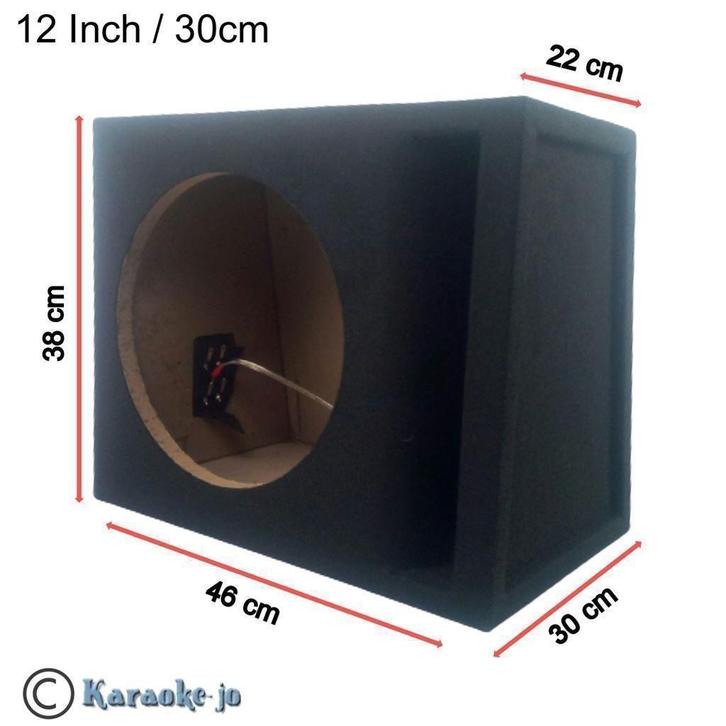 Subwoofer behuizing 12Inch 30 Cm 30 Liter, Auto diversen, Autospeakers, Nieuw, Ophalen of Verzenden