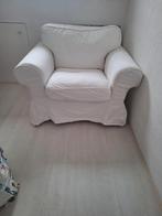 Ikea Ektorp Fauteuil - Wit, Huis en Inrichting, Fauteuils, Gebruikt, Ophalen of Verzenden, 75 tot 100 cm, Stof