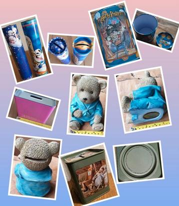 Spaarpotten: Diddlina, Harry Potter, Ot & Sien, leuke Beer ! beschikbaar voor biedingen