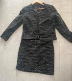 Colbert en rok, Kleding | Dames, Jassen | Winter, Ophalen of Verzenden, Zo goed als nieuw, Maat 42/44 (L), Zwart