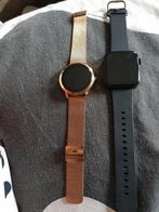 Horloge, Sieraden, Tassen en Uiterlijk, Smartwatches, Ophalen of Verzenden, Zo goed als nieuw, Zwart, Android