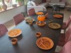 la fondeu, jaren 70, vintage, 6 personen, Antiek en Kunst, Antiek | Servies compleet, Ophalen of Verzenden