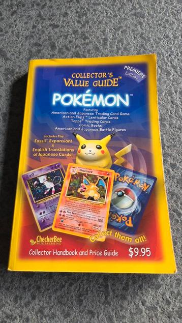 Pokemon Collectors Value Guide - Premiere Editie beschikbaar voor biedingen