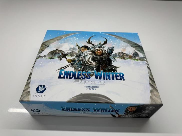 Endless Winter: Paleoamericans Bordspel, Hobby en Vrije tijd, Gezelschapsspellen | Bordspellen, Zo goed als nieuw, Een of twee spelers