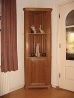 aangeboden eiken hoekkast, Huis en Inrichting, Ophalen, Eikenhout, 50 tot 100 cm, 150 tot 200 cm