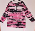 Nieuwe Roze MultiColour NO SECRET Shirt Mt 48/50, Blouse of Tuniek, Nieuw, Ophalen of Verzenden, Roze