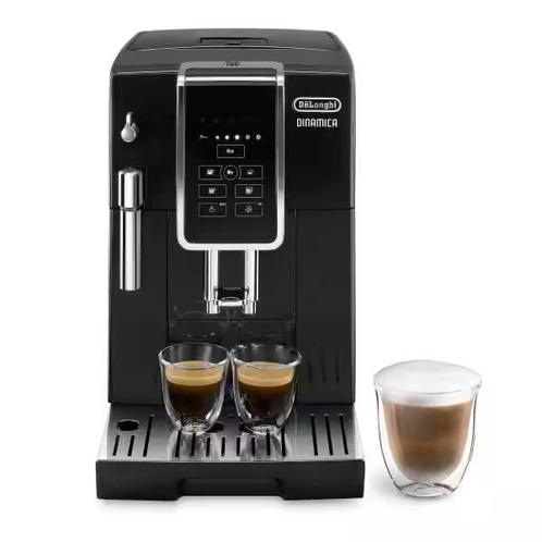 Volautomat. espressomachine De’Longhi Dinamica ECAM 350.15.B, Witgoed en Apparatuur, Koffiezetapparaten, Gebruikt, Gemalen koffie