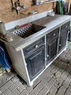 Graniet  keuken  blok, Tuin en Terras, Ophalen of Verzenden, Zo goed als nieuw