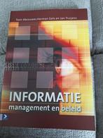 Informatie management en beleid, Ophalen of Verzenden, Zo goed als nieuw, Management