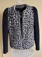 Mooi zwart/wit Mango Colbert jasje maat XL, Mango, Zwart, Maat 46/48 (XL) of groter, Ophalen of Verzenden