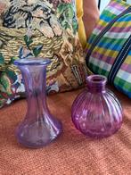 Vazen, Ophalen of Verzenden, Zo goed als nieuw, Glas, Minder dan 50 cm