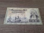 Mooi replacement biljet 20 gulden Emma, 1941, Ophalen of Verzenden, 25 gulden