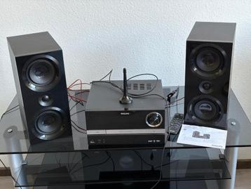 philips dab stereo icl. boxen micro music system btb3370 beschikbaar voor biedingen