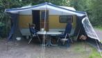 oldtimer caravan, Ophalen