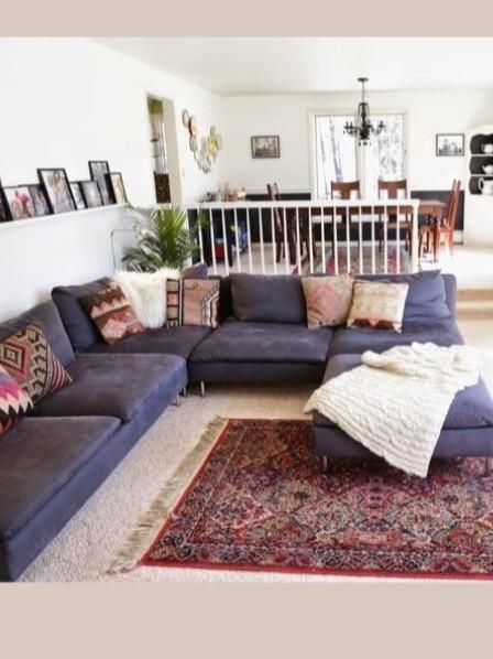Söderhamn ikea bank modulair grijs, evt met bezorging., Huis en Inrichting, Banken | Complete zithoeken, Zo goed als nieuw, Ophalen of Verzenden