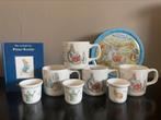 Wedgwood Peter Rabbit mokken+4 eierdopjes, Ophalen of Verzenden