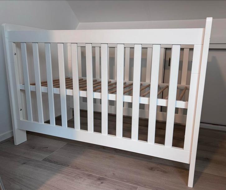 Bopita ledikant - Wit, Kinderen en Baby's, Kinderkamer | Complete kinderkamers, Zo goed als nieuw, Jongetje of Meisje, Ophalen