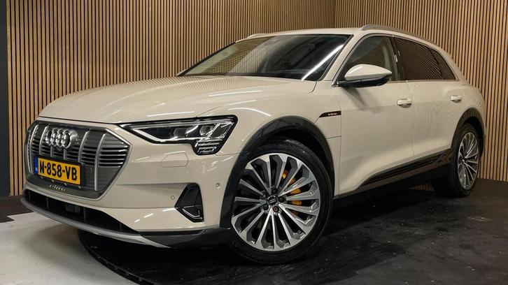 Audi E-tron 55 Quattro Advanced 95 kWh|FULL OPTION|HEAD-UP|P, Auto's, Audi, Bedrijf, Te koop, e-tron, 360° camera, 4x4, ABS, Achteruitrijcamera