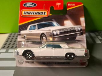 Matchbox 85 - 1964 Lincoln Continental [wit] 1/65 MIB beschikbaar voor biedingen