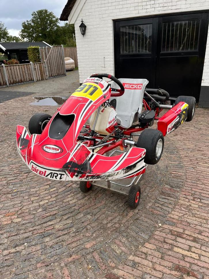 Birel Art+ Rotax Evo Senior, Sport en Fitness, Karting, Zo goed als nieuw, Onderdelen Kart, Ophalen