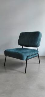 Lounge chair, Ophalen, Blauw, Stof, Eén