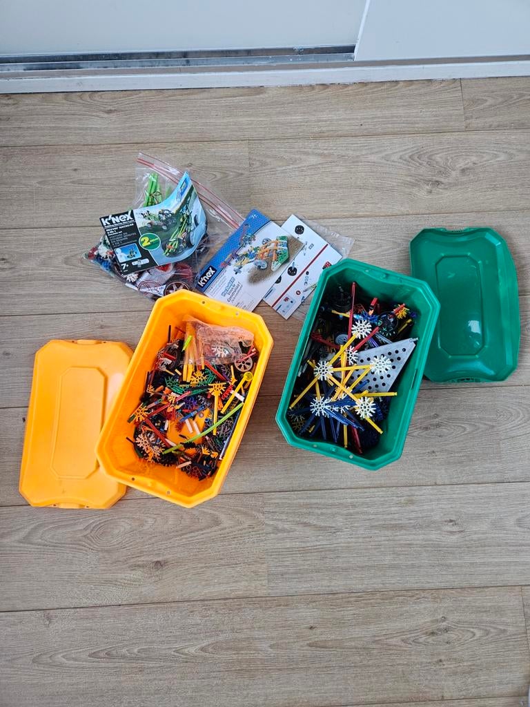 K'nex Bouwset met Revvin' Racer, Ophalen of Verzenden, Gebruikt, K'nex