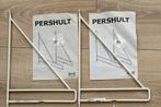 Ikea Pershult wandplank dragers 2x wit, nieuw, Huis en Inrichting, Ophalen of Verzenden, Nieuw