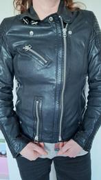 Goosecraft leren jas jack zwart maat L, Ophalen of Verzenden, Zo goed als nieuw, Maat 38/40 (M), Zwart