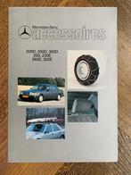Folder brochure Mercedes-Benz 200-300 W124 Accessoires 1985, Nieuw, Mercedes-Benz, Mercedes, Ophalen of Verzenden