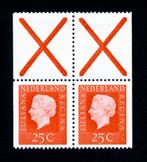 NVPH PB 9, comb. 59F met papierfout (MNH), Verzenden, Na 1940, Gestempeld