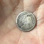 Bodemvondst…Wilhelmina Zilveren Muntje 1917 - 10 Cent, Ophalen of Verzenden, Losse munt, Zilver