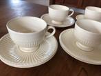 Wedgwood edme groot theekop/koffiekop 9cm & schotel 12x, Huis en Inrichting, Ophalen of Verzenden, Zo goed als nieuw, Wedgwood
