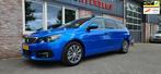 Peugeot 308 SW 1.2 PureTech Blue Lease Allure Trekhaak! Carp, Voorwielaandrijving, Gebruikt, Euro 6, Blauw