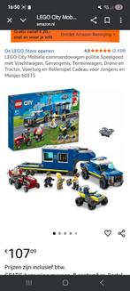 LEGO City Mobiele Commandowagen Politie 60315, Ophalen of Verzenden, Nieuw, Complete set, Lego