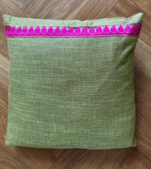 Mooie unieke kussens, Huis en Inrichting, Woonaccessoires | Kussens, Nieuw, Groen, Vierkant, Ophalen of Verzenden