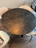 IKEA Mariedamm Eettafel - Zwart Marmer, 105cm, Ophalen, Kunststof, Gebruikt, 100 tot 150 cm