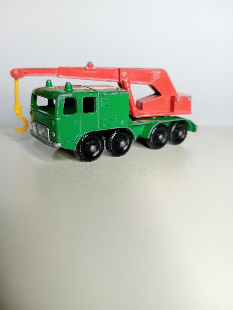 Matchbox 8 wheel crane, Ophalen of Verzenden, Zo goed als nieuw, Hijskraan, Tractor of Landbouw, Matchbox