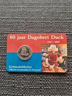 60 jaar Dagobert Duck geluksdubbeltje, Ophalen of Verzenden, Overige landen, 2 euro