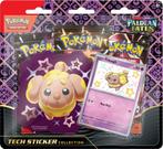 Pokemon Paldean Fates Tech Sticker Box, Verzenden, Nieuw, Boosterbox