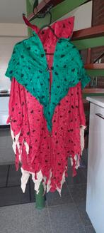 Carnaval cape rood/groen/hartjes met belletjes Vastelaovend, Ophalen, Gedragen, Carnaval